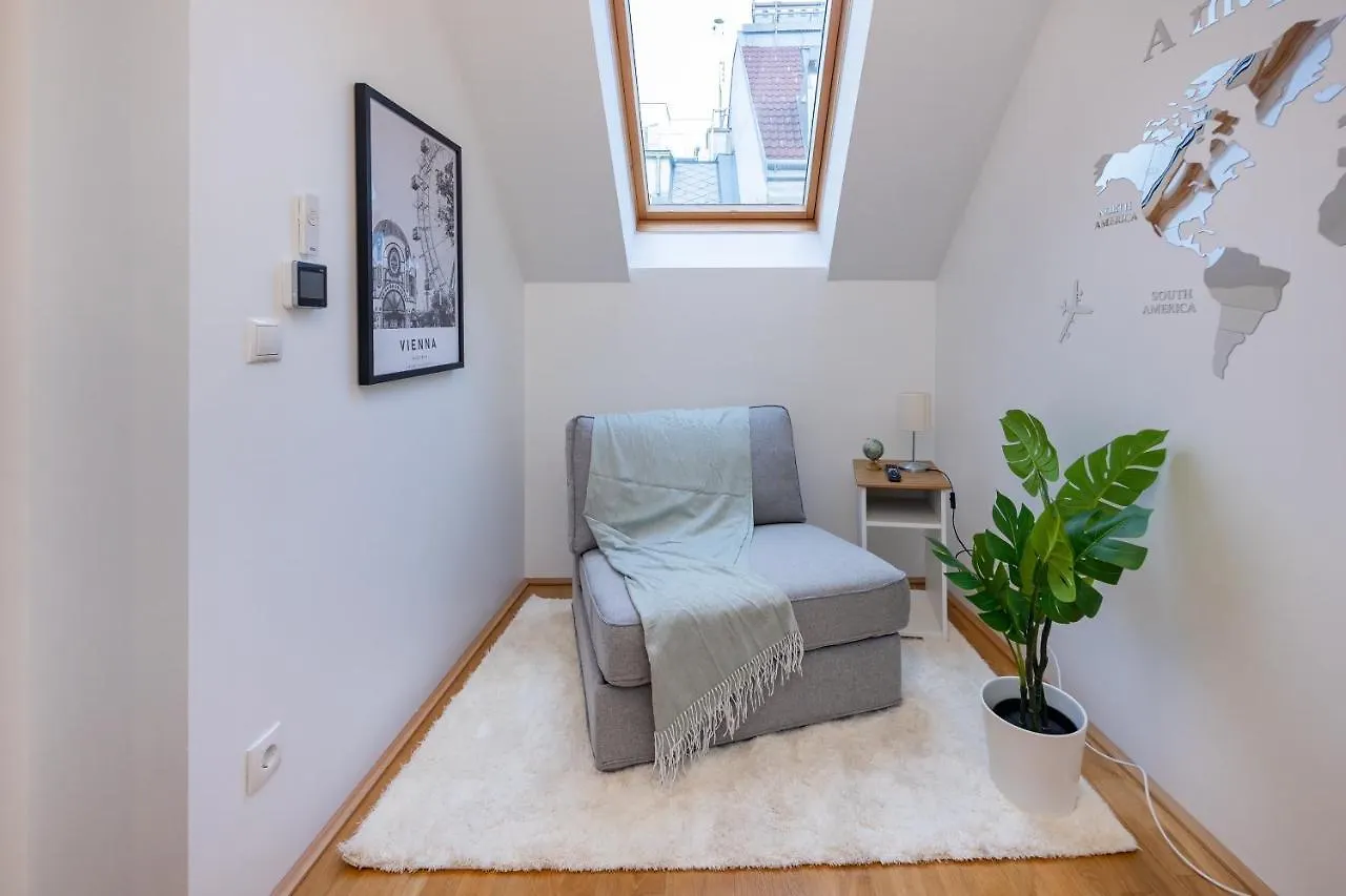 Rooftop Cozy Apartment Near Innerstadt With Ac Wenen 0*,