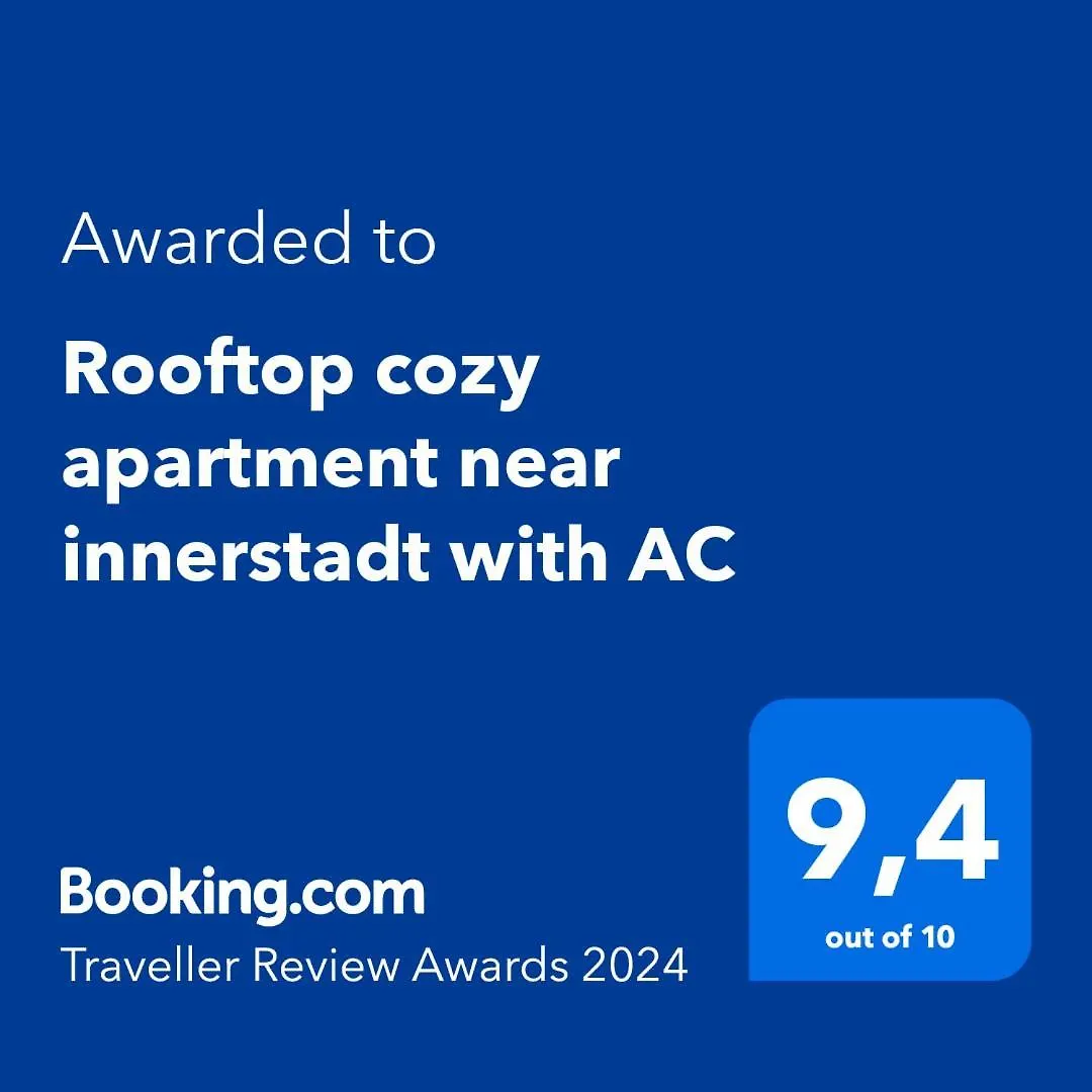 Rooftop Cozy Apartment Near Innerstadt With Ac Wenen